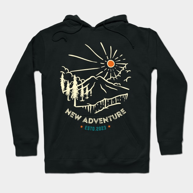 New adventure Hoodie by Nekojeko